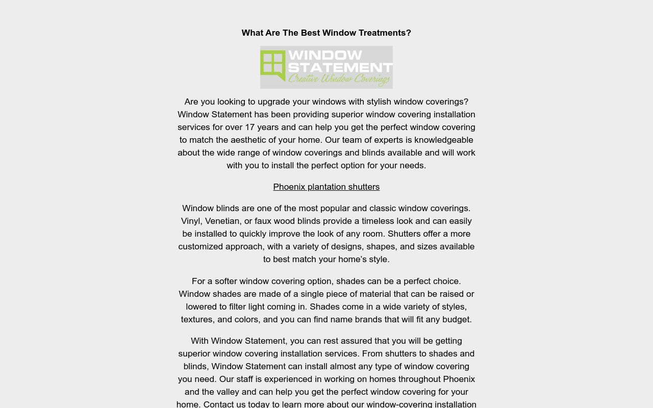 WindowTreatmentsShutters